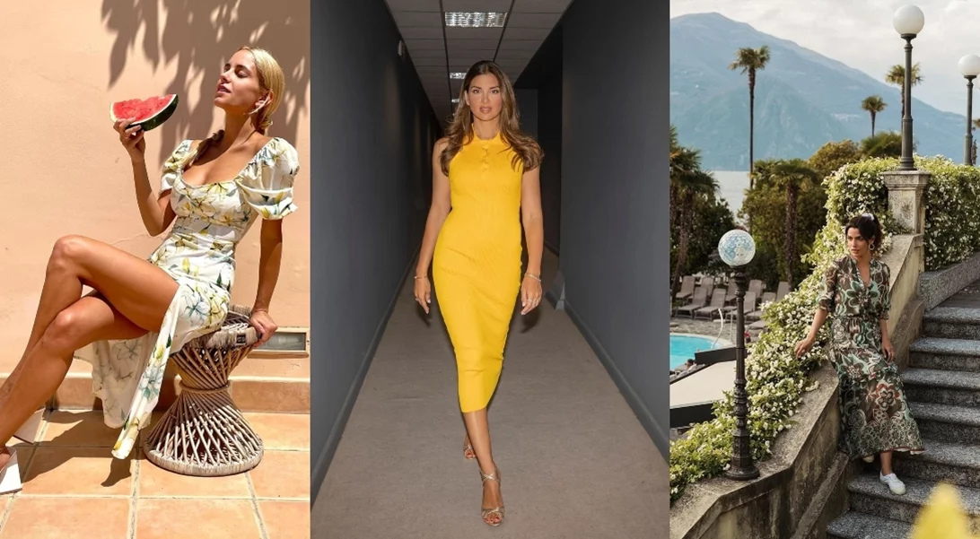 7 Ελληνίδες celebrities με 7 φορέματα ιδανικά για τις καλοκαιρινές εμφανίσεις σου