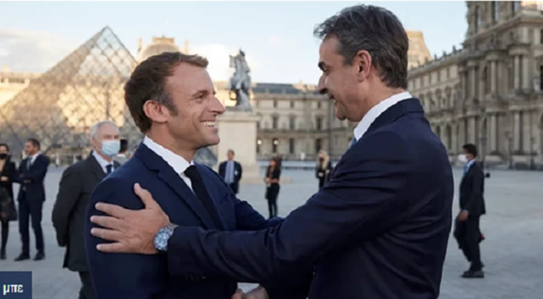 Μέγαρο Ηλυσίων | Μητσοτάκης και Μακρόν ανακοινώνουν την αμυντική συμφωνία μαμούθ Ελλάδας - Γαλλίας
