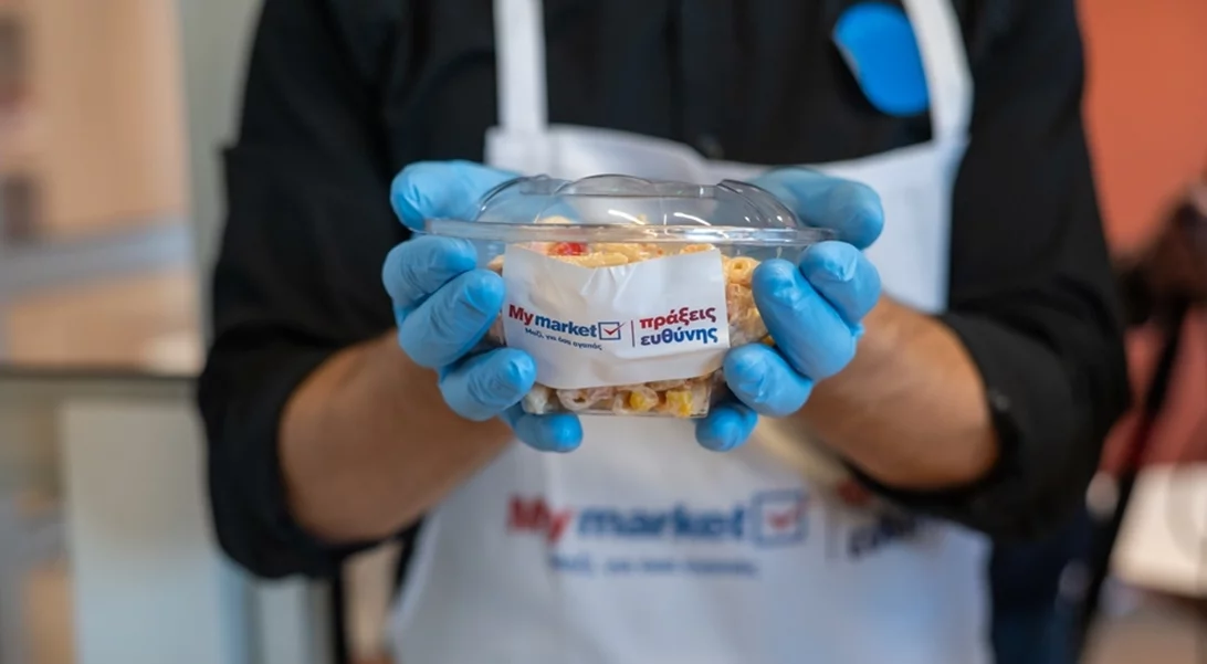Βρεθήκαμε στην εθελοντική δράση των My market με τίτλο: "Γεύμα Προσφοράς"