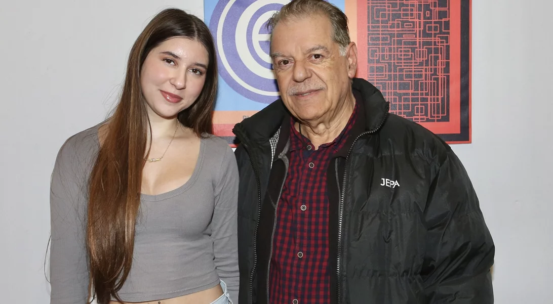 Χάρης Σώζος | Σπάνια δημόσια εμφάνιση με την κούκλα κόρη του, Βενετία