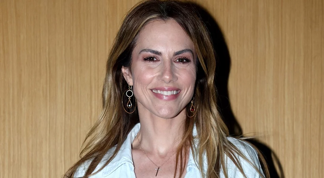 Η Ντορέττα Παπαδημητρίου με το πρόσωπο των ημερών ... στο pilates