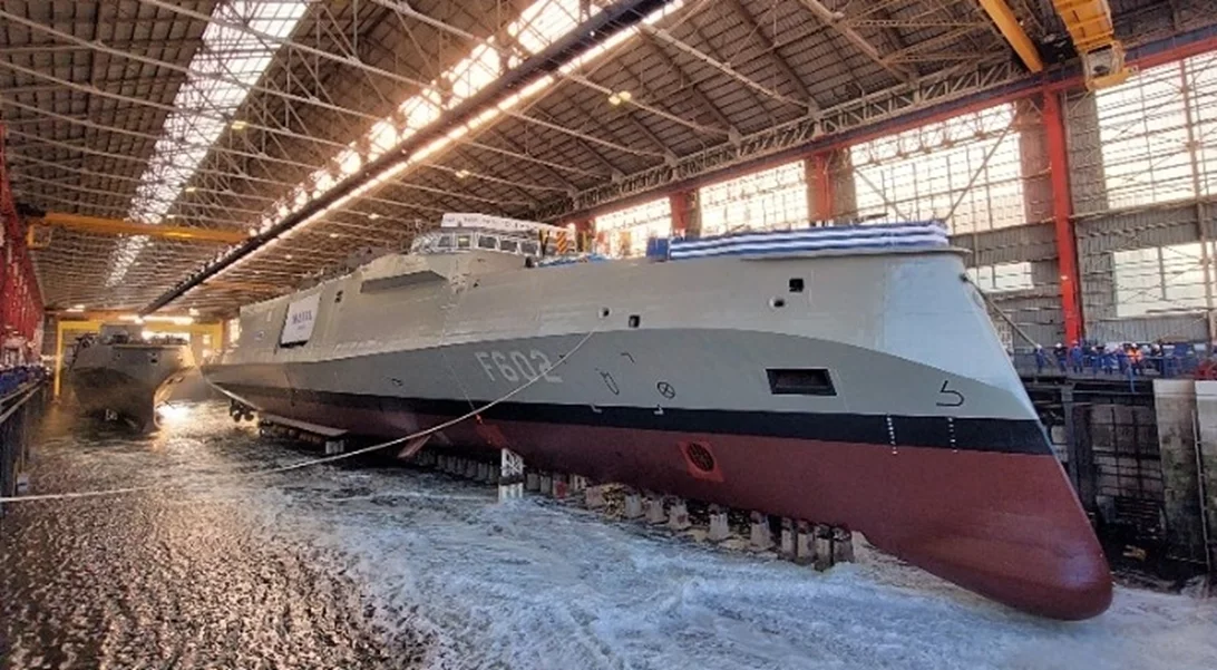 Σήμερα η καθέλκυση της φρεγάτας "Νέαρχος"