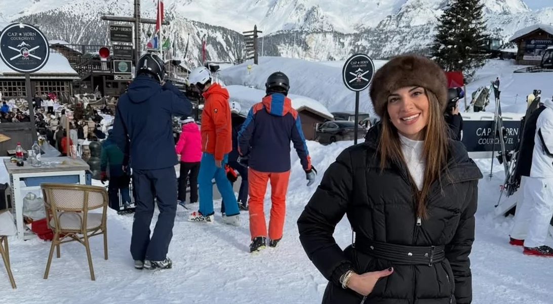 Σταματίνα Τσιμτσιλή | Σε πολυτελές resort στο χιονισμένο Κουρσεβέλ