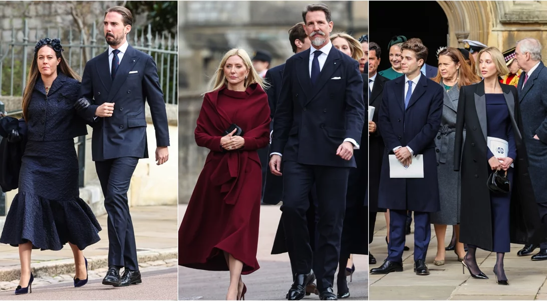 Marie Chantal, Nina Flohr, Άννα Μαρία, Μαρία Ολυμπία, βασίλισσα Letizia και Καμίλα | Οι εμφανίσεις τους στο μνημόσυνο του τέως βασιλιά Κωνσταντίνου στο Λονδίνο