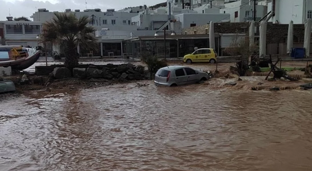 Ισχυρές βροχές και καταιγίδες σε Αιγαίο, Δωδεκάνησα, Θεσσαλία και Σποράδες σήμερα