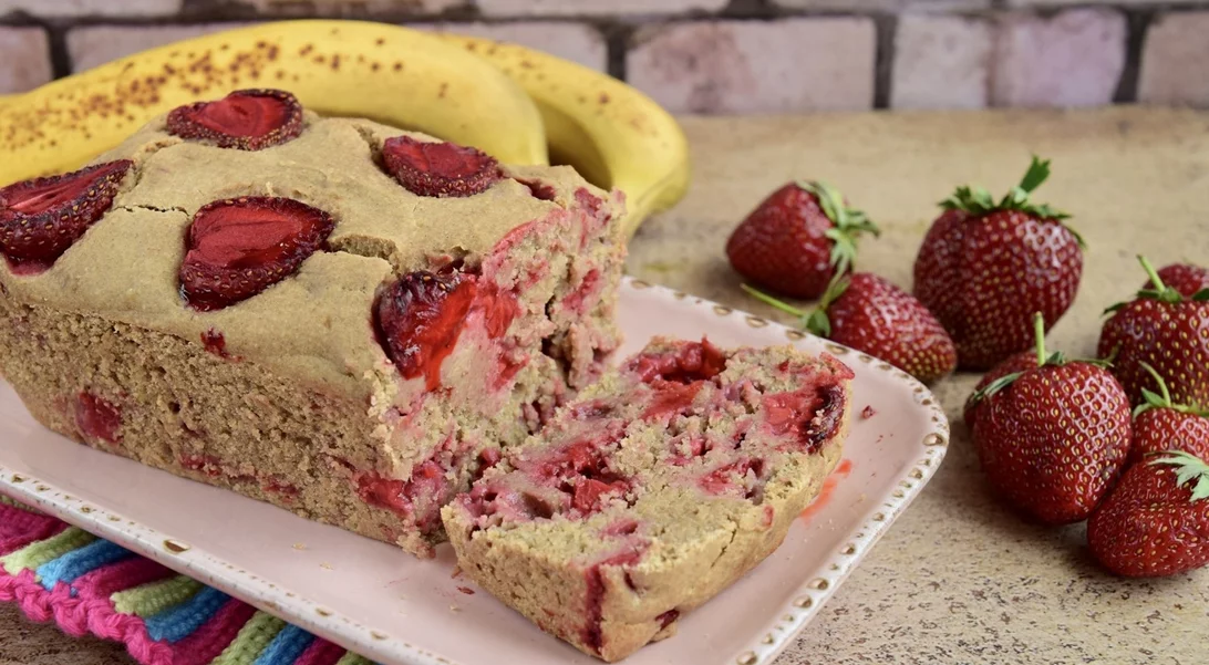 Strawberry Banana Bread - Το απόλυτο σνακ!
