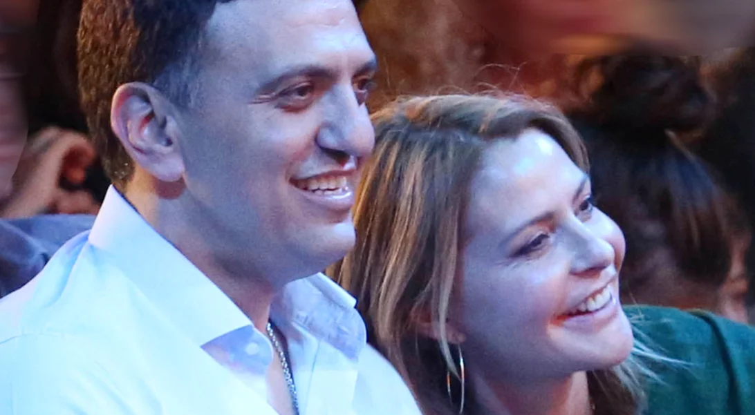 Τζένη Μπαλατσινού | Σε ελληνορθόδοξο ναό της Νέας Υόρκης μαζί με τον Βασίλη Κικίλια και τον γιο τους, Παναγιώτη - Αντώνιο