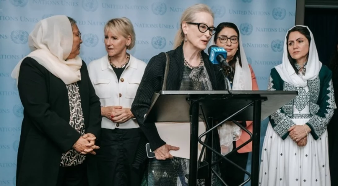 Meryl Streep | "Ενας σκίουρος έχει περισσότερα δικαιώματα από ένα κορίτσι στο Αφγανιστάν"