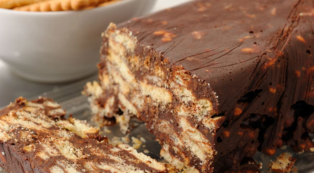 Εύκολος κορμός σοκολάτας με μπανάνα- Μόνο με 3 υλικά