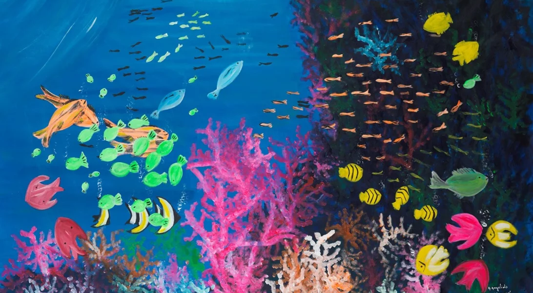 Η Αγγελική Αγγελίδη ταξιδεύει με τους Βυθούς της στη Νότια Κορέα