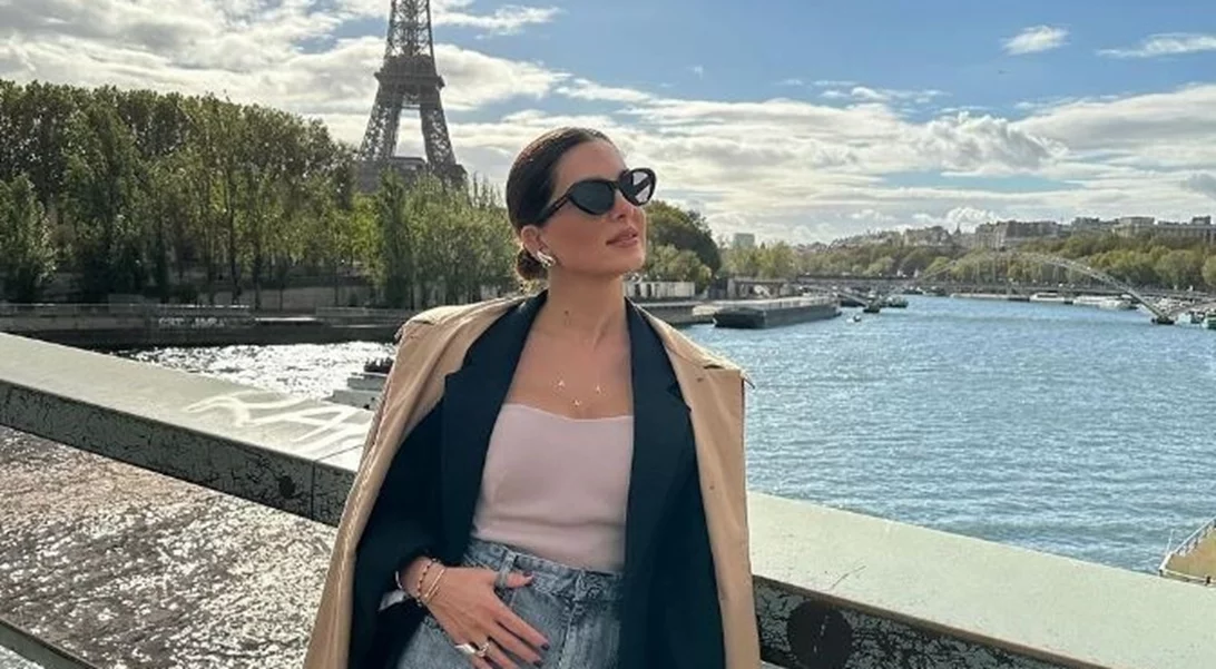 Η Σταματίνα Τσιμτσιλή στο Παρίσι | Τα αξεσουάρ που συνδύαζαν το στιλ και την άνεση