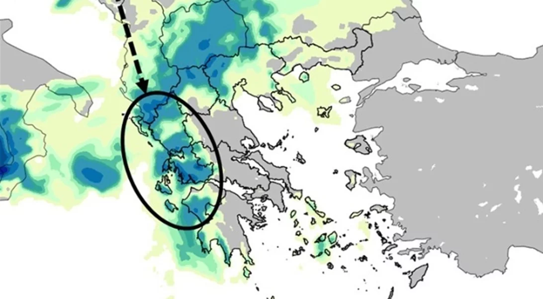 Μεταβολή του καιρού από σήμερα με ισχυρές βροχές και καταιγίδες