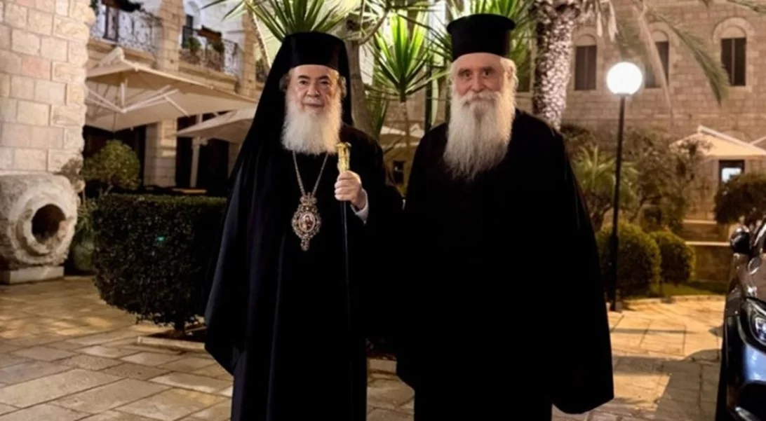 Στον Ναό της Αναστάσεως, στα Ιεροσόλυμα, η χειροτονία του Αρχιεπισκόπου Σινά Συμεών