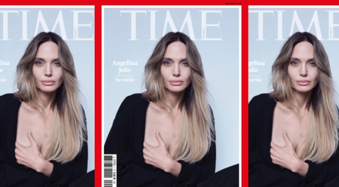Η Angelina Jolie μάς δείχνει την ουλή της μαστεκτομής της σε ένα από τα πιο συγκλονιστικά εξώφυλλα της χρονιάς