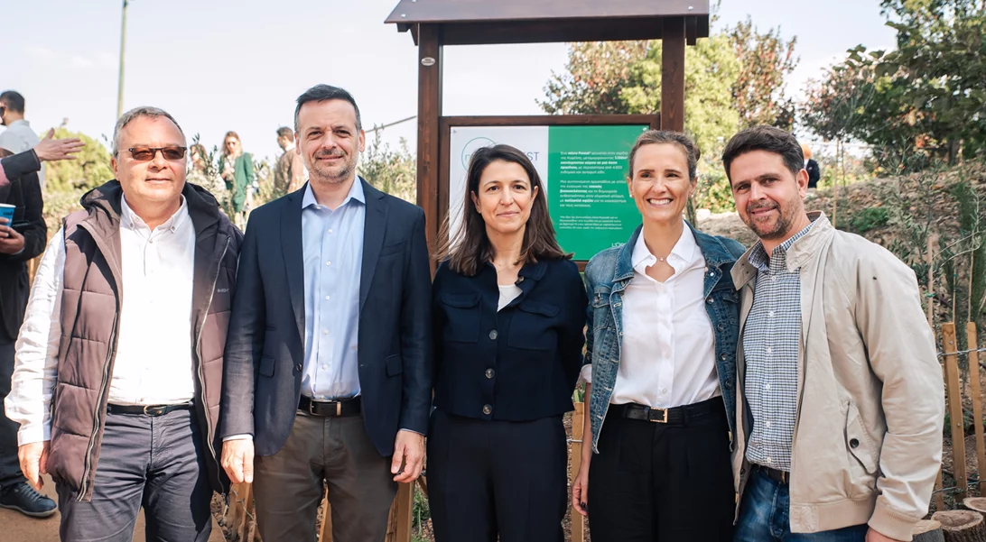 Το 1ο micro Forest στην καρδιά της Αθήνας από τη L'Oréal Hellas, είναι γεγονός