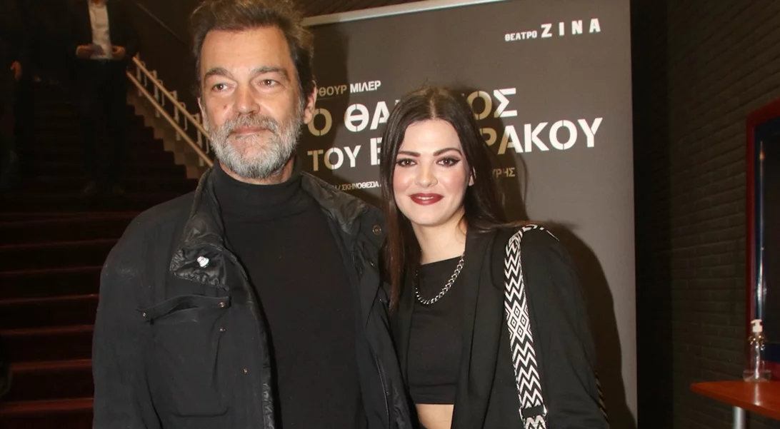 Τζένη Καζάκου | Με τον πατέρα της, Κωνσταντίνο Καζάκο στο γκουρμέ ιταλικό εστιατόριο που μαγειρεύει ο σύντροφός της