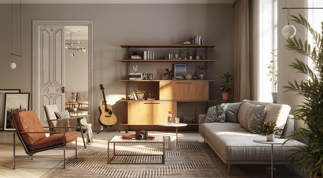 Όταν ένα παλιό διαμέρισμα στο κέντρο της Αθήνας μεταμορφώνεται στην πιο σύγχρονη κατοικία