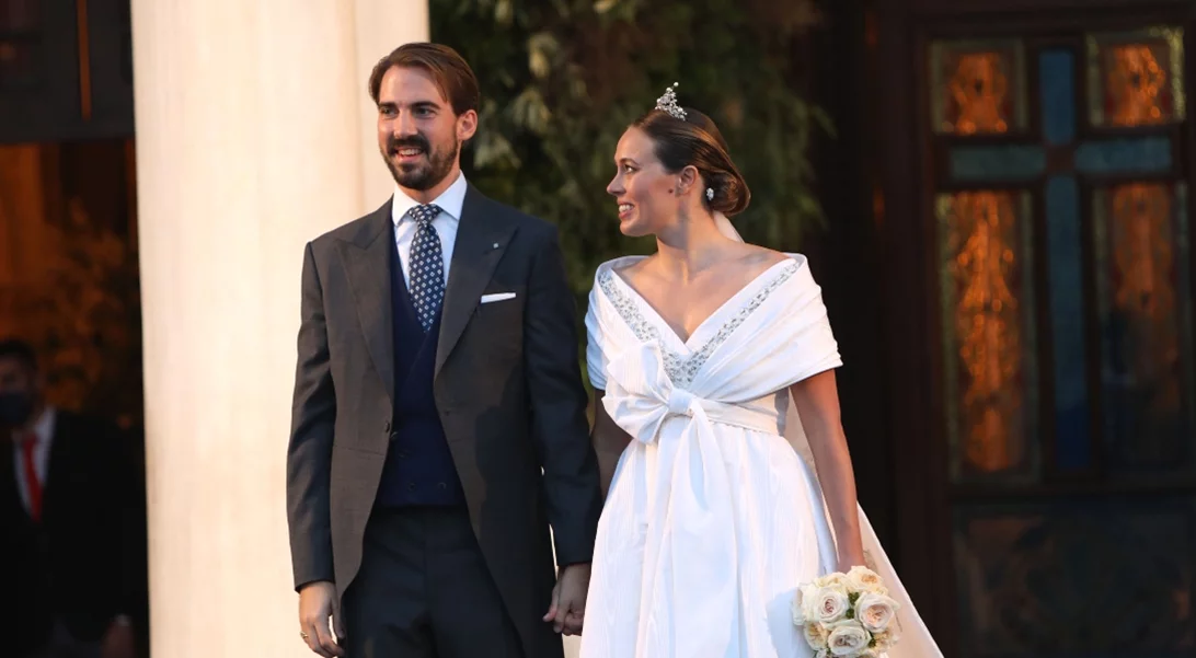 Φίλιππος Γλυξμπούργκ και Nina Flohr | Η μπομπονιέρα και οι κουμπάροι του γάμου τους