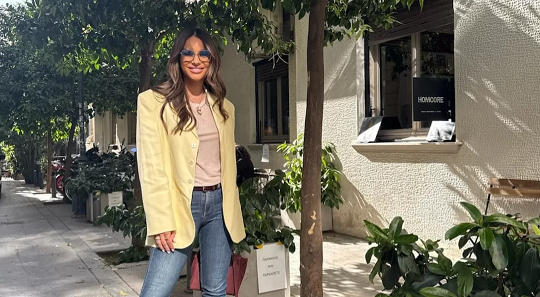 Ελένη Τσολάκη | Ιταλική βραδιά σε γνωστό εστιατόριο στην Κηφισιά