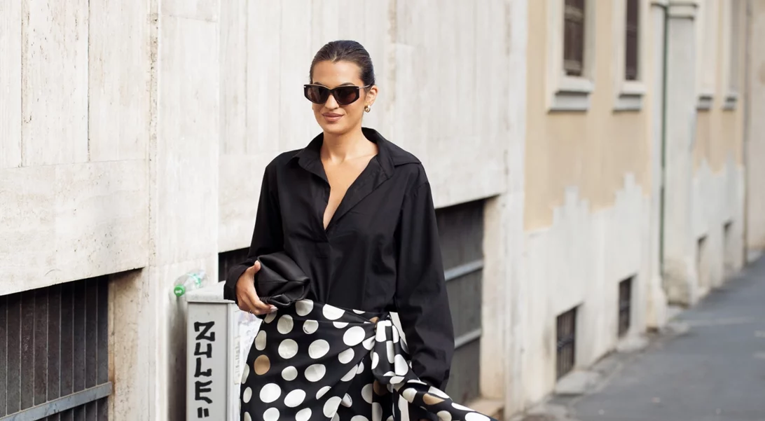 Η κομψή πουά φούστα από τη Marks & Spencer, για την οποία θα λάβεις πολλά κοπλιμέντα