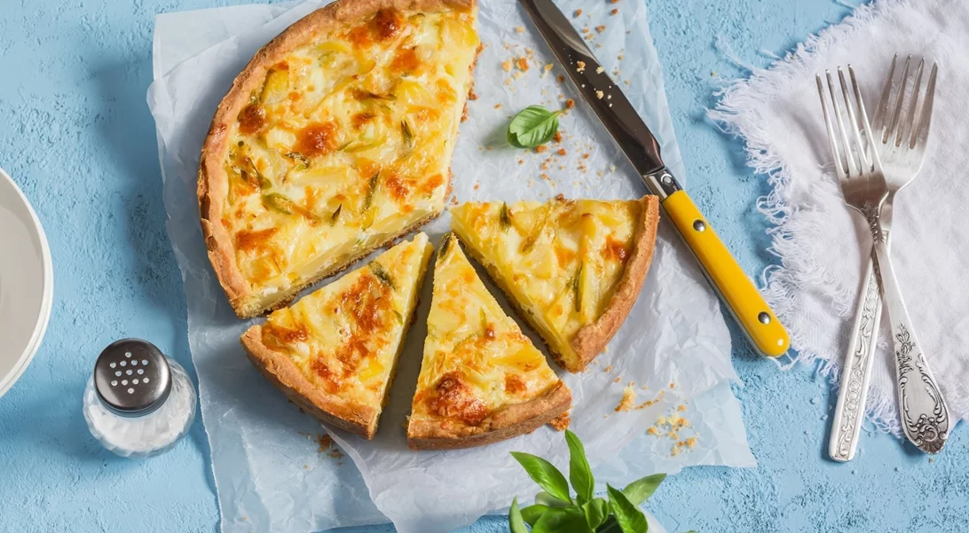 Αλμυρή τάρτα με βάση πατάτας- Η υγιεινή εκδοχή της τάρτας