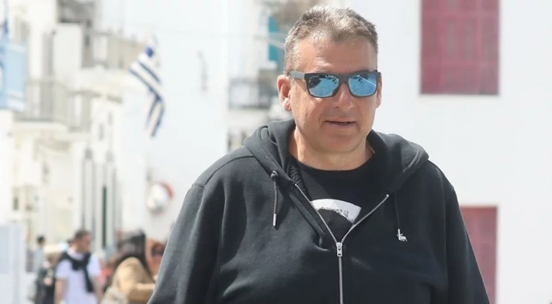 Ο Γιώργος Λιάγκας στην Παναγία της Τήνου