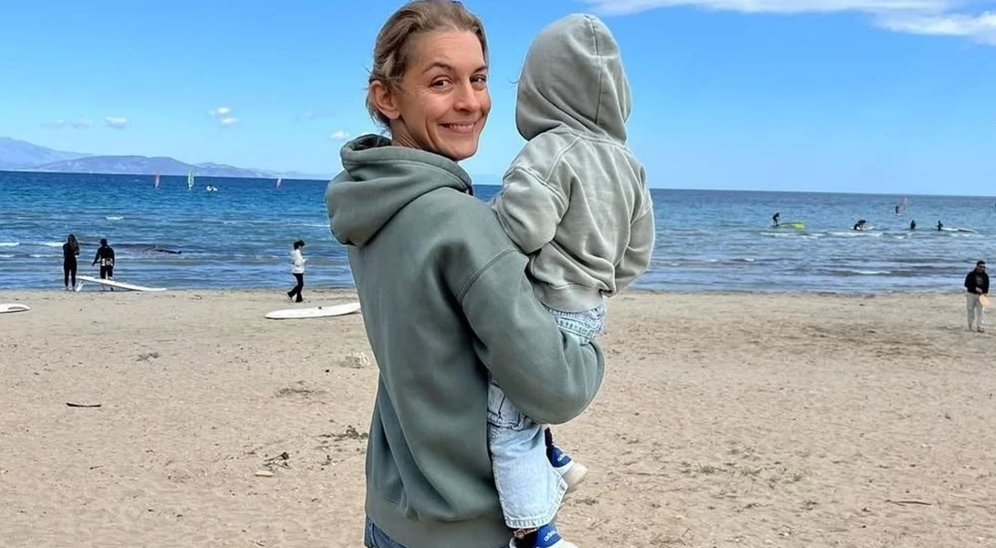 Οι όμορφες στιγμές της Γιούλικας Σκαφιδά με τον γιο της