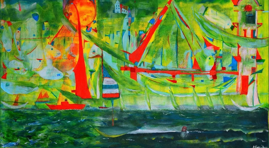 "Αρμενάκια" | Εγκαίνια για την έκθεση ζωγραφικής της Λίτσας Κασούμη