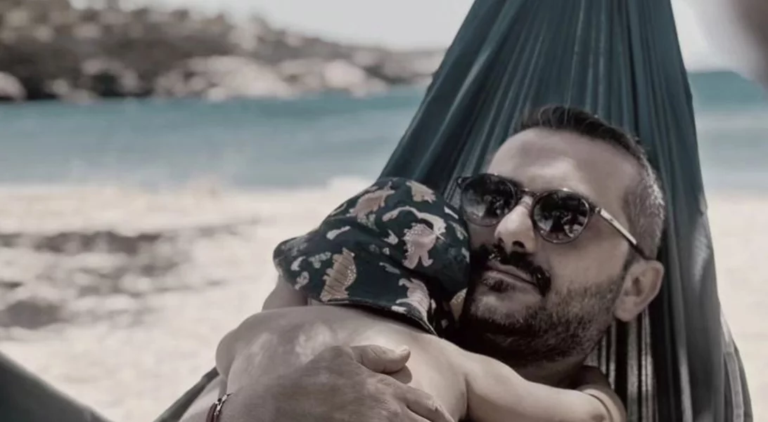 Ο Λεωνίδας Κουτσόπουλος πέρασε τα γενέθλιά του μαζί με τον γιο του, Κίμωνα | Η cute φωτογραφία