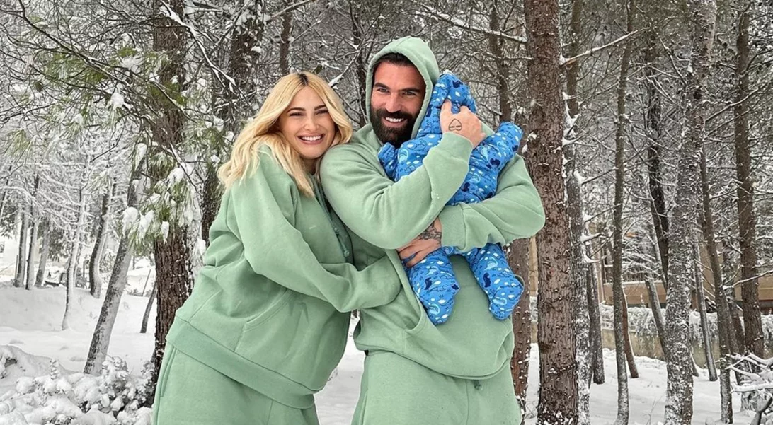 Η Ιωάννα Τούνη και ο Δημήτρης Αλεξάνδρου βάφτισαν τον γιο τους