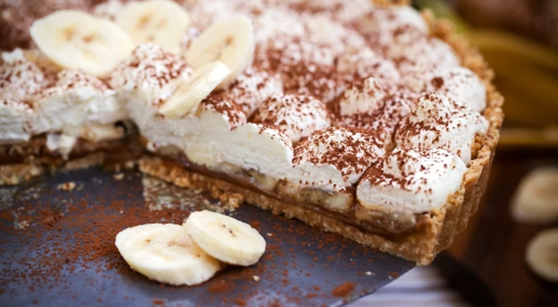 Το πιο γρήγορο και απολαυστικό μπανόφι | Oνειρικό γλυκό ψυγείου με 5 υλικά και χωρίς ψήσιμο