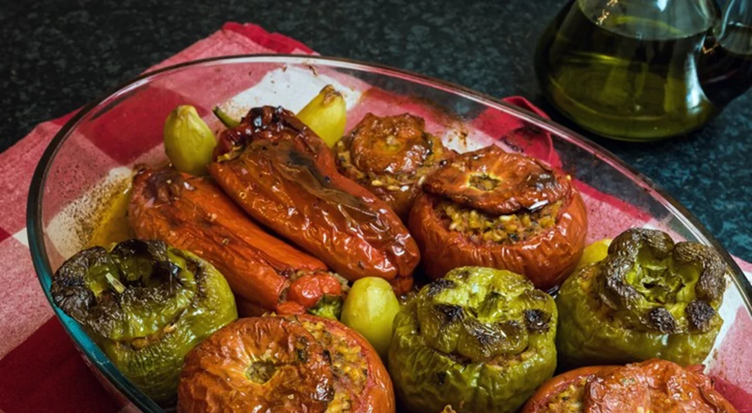 Συνταγή για γεμιστά λαχανικά με ρύζι