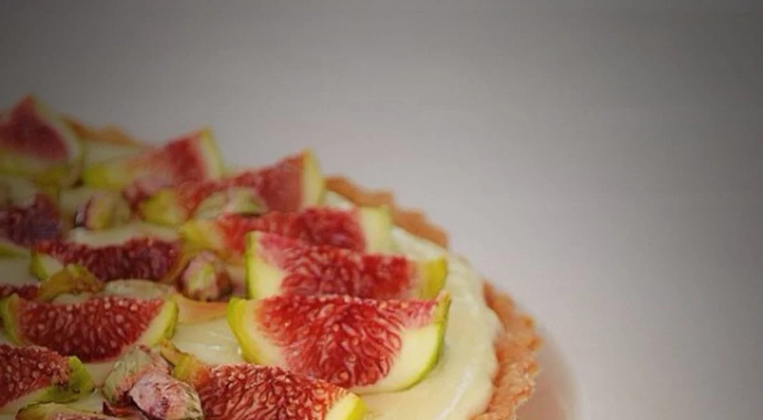 Συνταγή για τάρτα με σύκο, μασκαρπόνε και φιστίκι