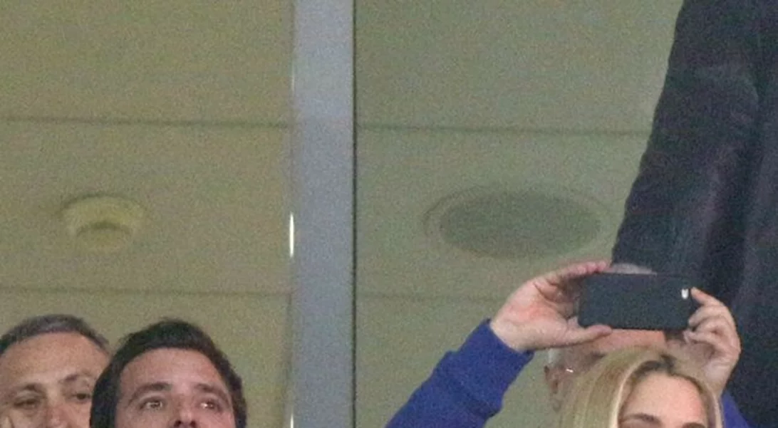 Δούκισσα Νομικού: Στο γήπεδο μαζί με τον σύντροφό της