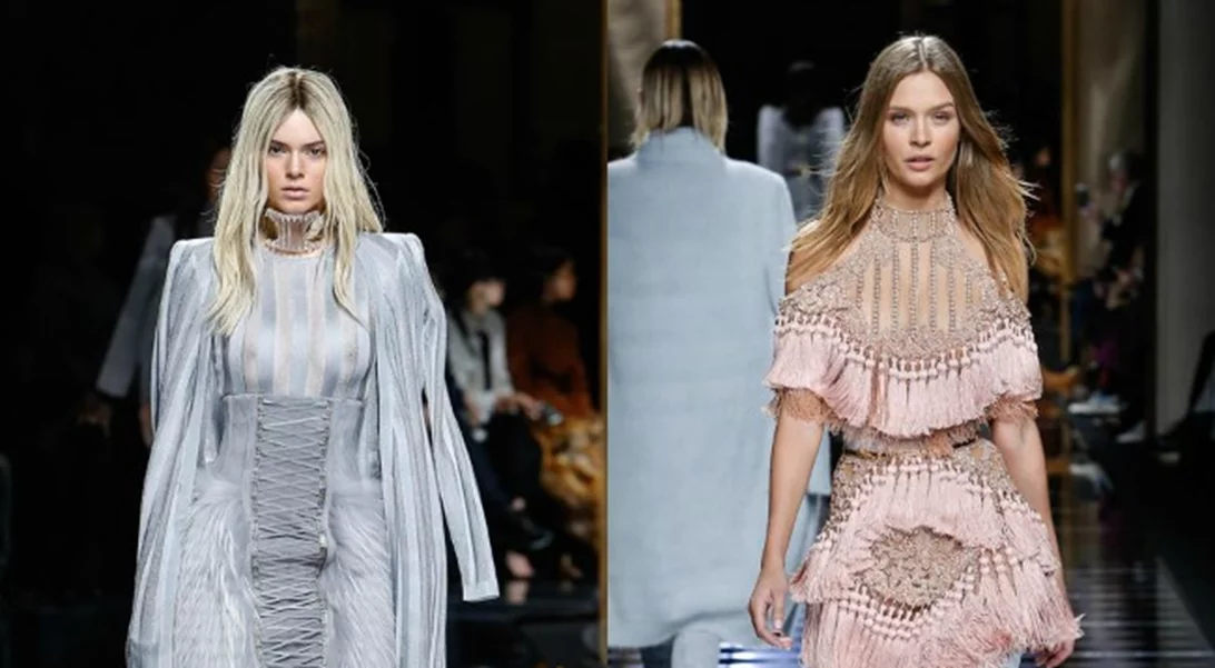 Balmain A/W 2016-2017: Το celebrity front row, τα ωραιότερα looks και η burlesque διάθεση στη νέα συλλογή