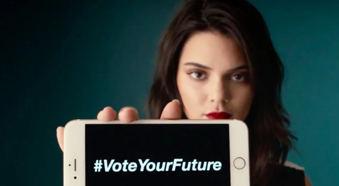 Kendall Jenner, Leonardo DiCaprio και άλλοι celebrities σε νέο προεκλογικό βίντεο