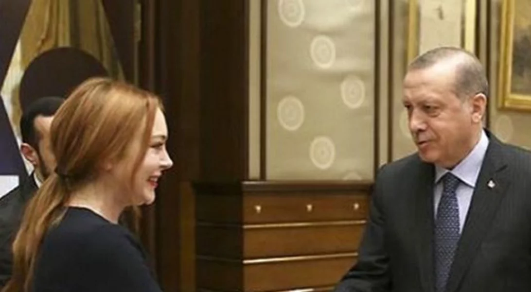 Lindsay Lohan: Η συνάντηση με τον Ερντογάν και την Εμινέ