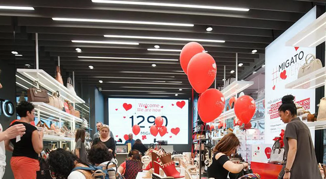MIGATO: Τα λαμπερά εγκαίνια του ανακαινισμένου flagship store της στην Ερμού!