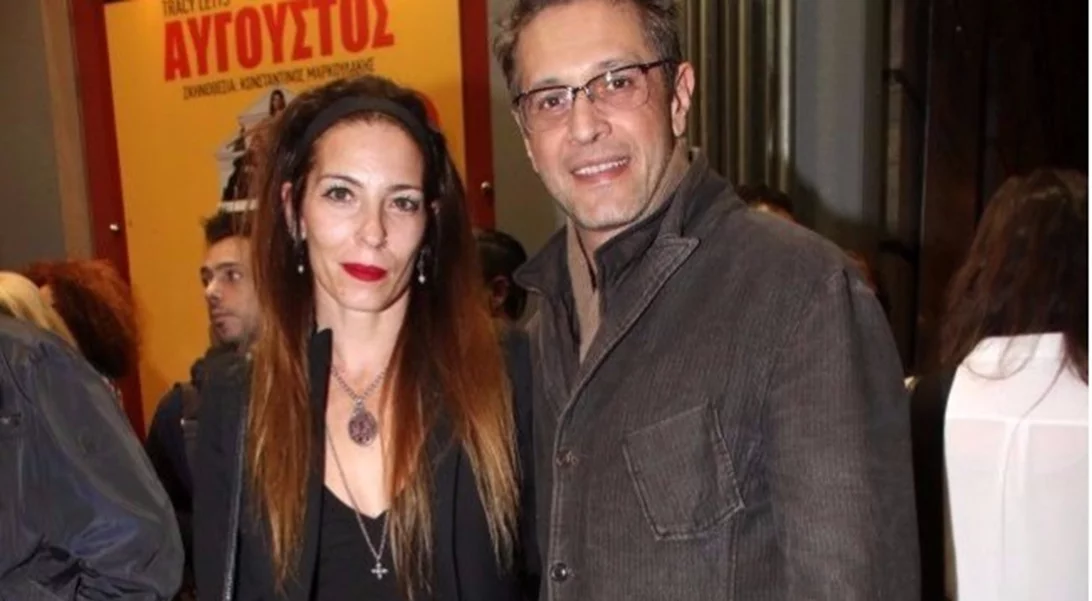 Αιμίλιος Χειλάκης - Αθηνά Μαξίμου: Σπάνια βραδινή έξοδος για το ζευγάρι