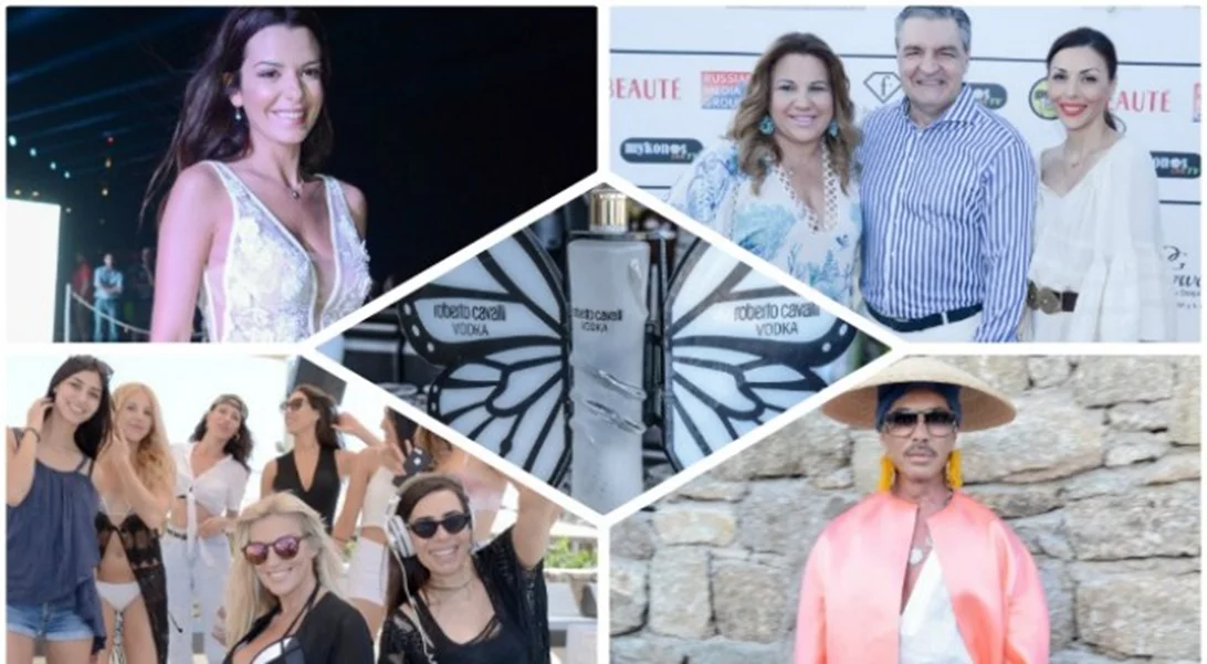 Roberto Cavalli Vodka Butterfly Tour 2018 | Το λαμπερό fashion party στη Μύκονο!