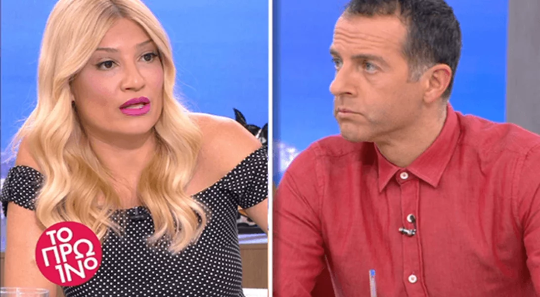 Φαίη Σκορδά | Η έντονη διαφωνία με τον Άρη Καβατζίκη στον αέρα του «Πρωινού»