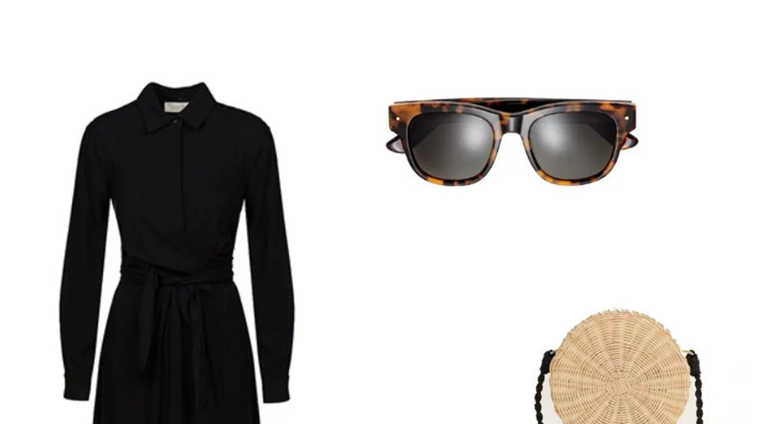 Πώς να φορέσω το μαύρο shirt dress;