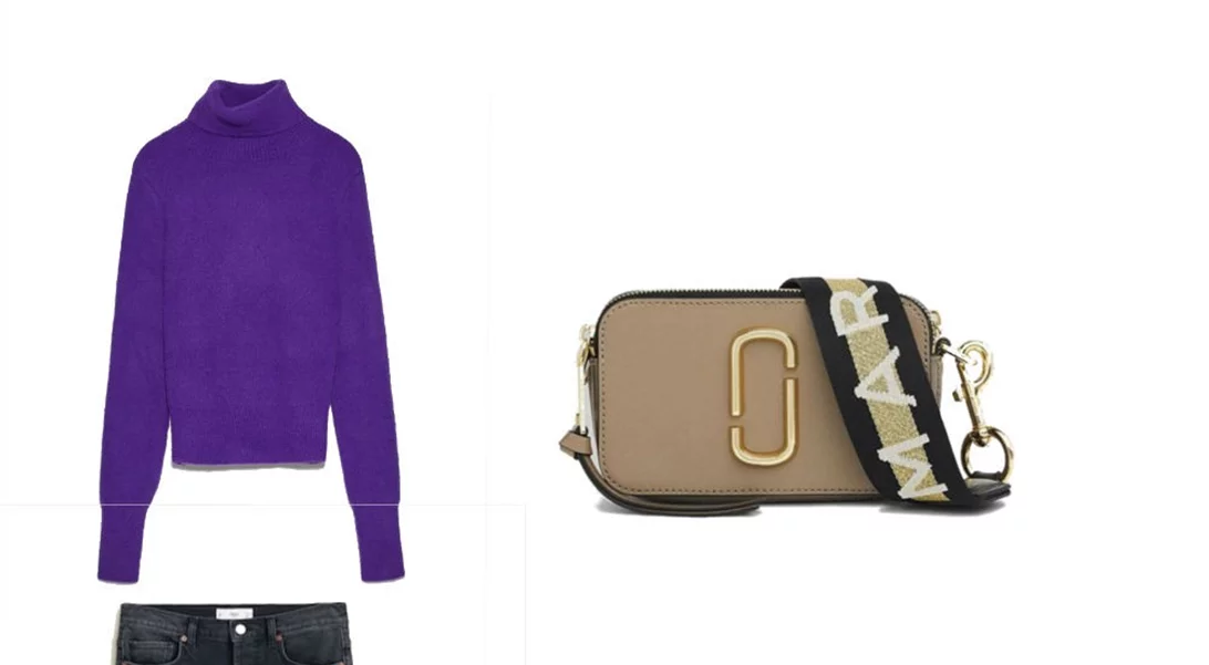 Πώς να φορέσω το μοβ χρώμα στις casual εμφανίσεις μου