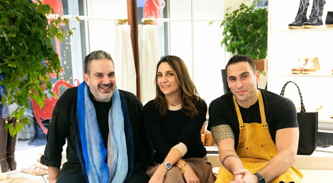 Ancient Greek Sandals Flagship Store | Το Monogramming Event στο κέντρο της Αθήνας