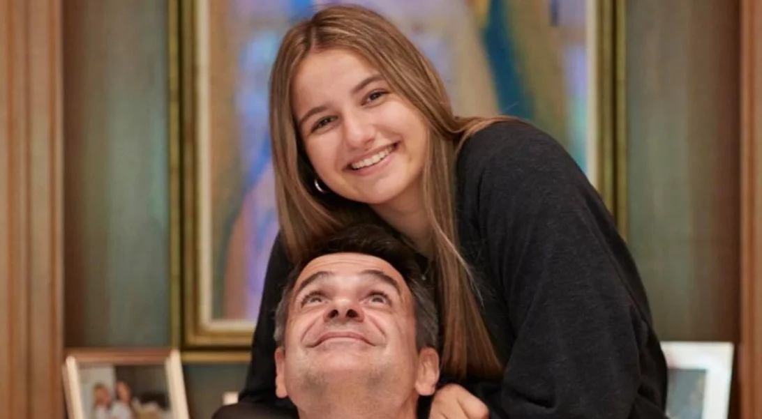 Κυριάκος Μητσοτάκης | Η σπάνια φωτογραφία με την κόρη του, Δάφνη, με αφορμή τα γενέθλιά της