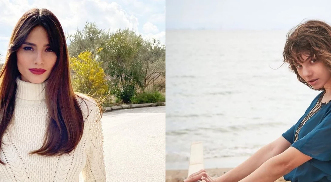 Ηλιάνα Παπαγεωργίου και Μαριαγάπη Ξυπολιά ποζάρουν παρέα και μοιάζουν σαν δύο σταγόνες νερό