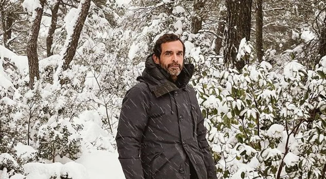 Κωνσταντίνος Μαρκουλάκης | Συνόδευσε τη μητέρα του στο εμβολιαστικό κέντρο