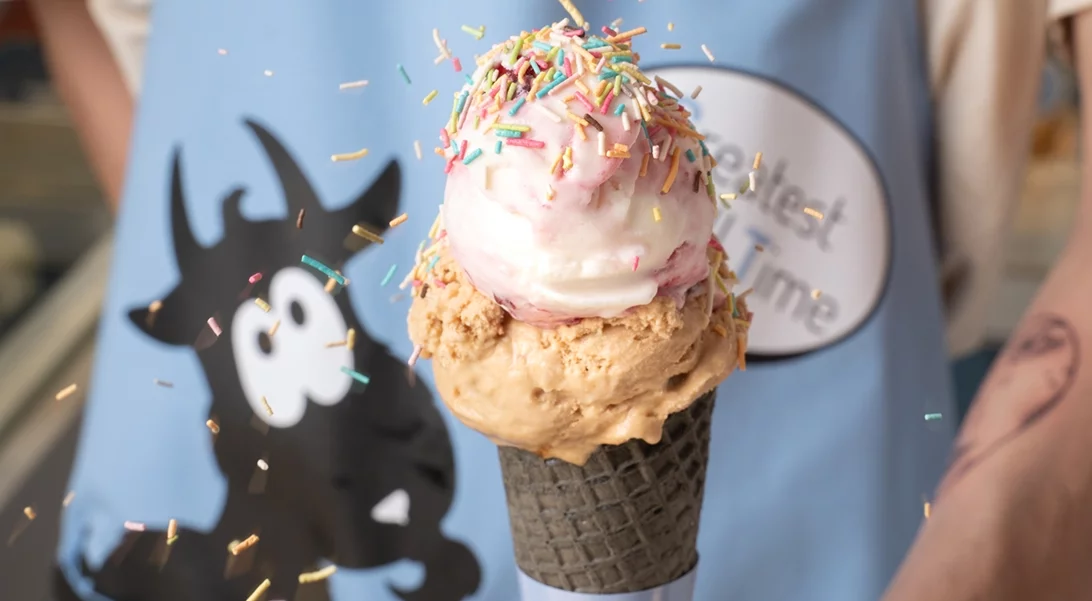 Το παγωτό Goat it από Κρητικό κατσικίσιο γάλα, είναι γεγονός