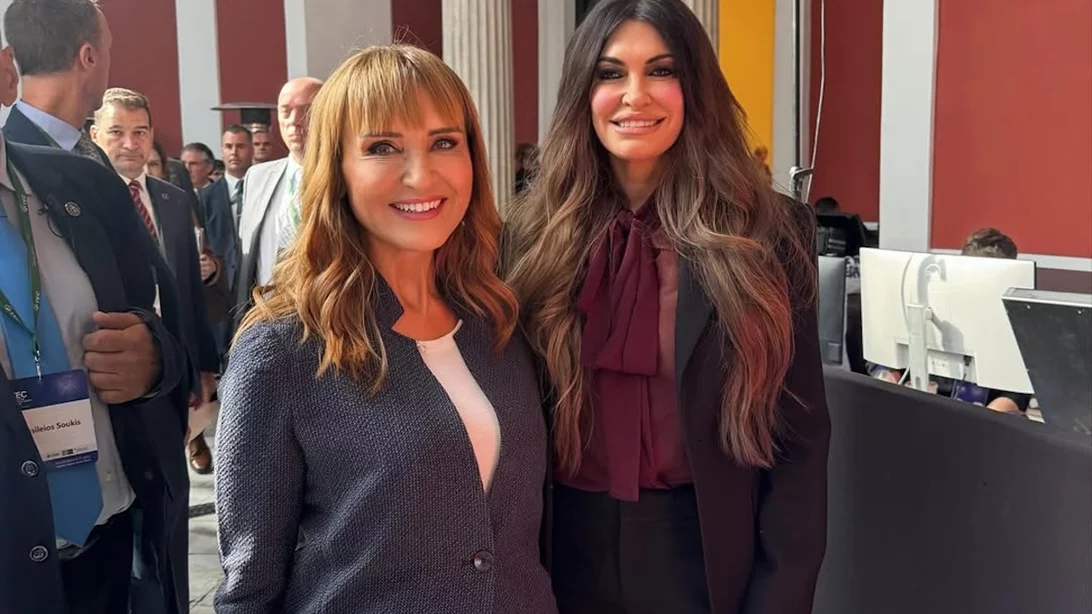 Μάρα Ζαχαρέα | Όταν συνάντησε την Kimberly Guilfoyle στο Ζάππειο
