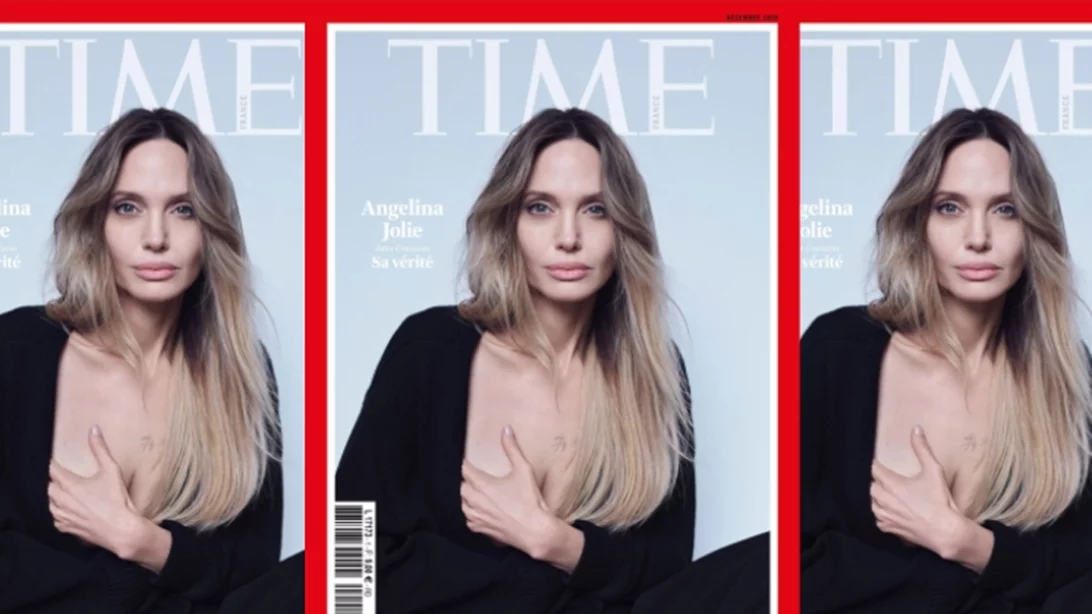 Η Angelina Jolie μάς δείχνει την ουλή της μαστεκτομής της σε ένα από τα πιο συγκλονιστικά εξώφυλλα της χρονιάς